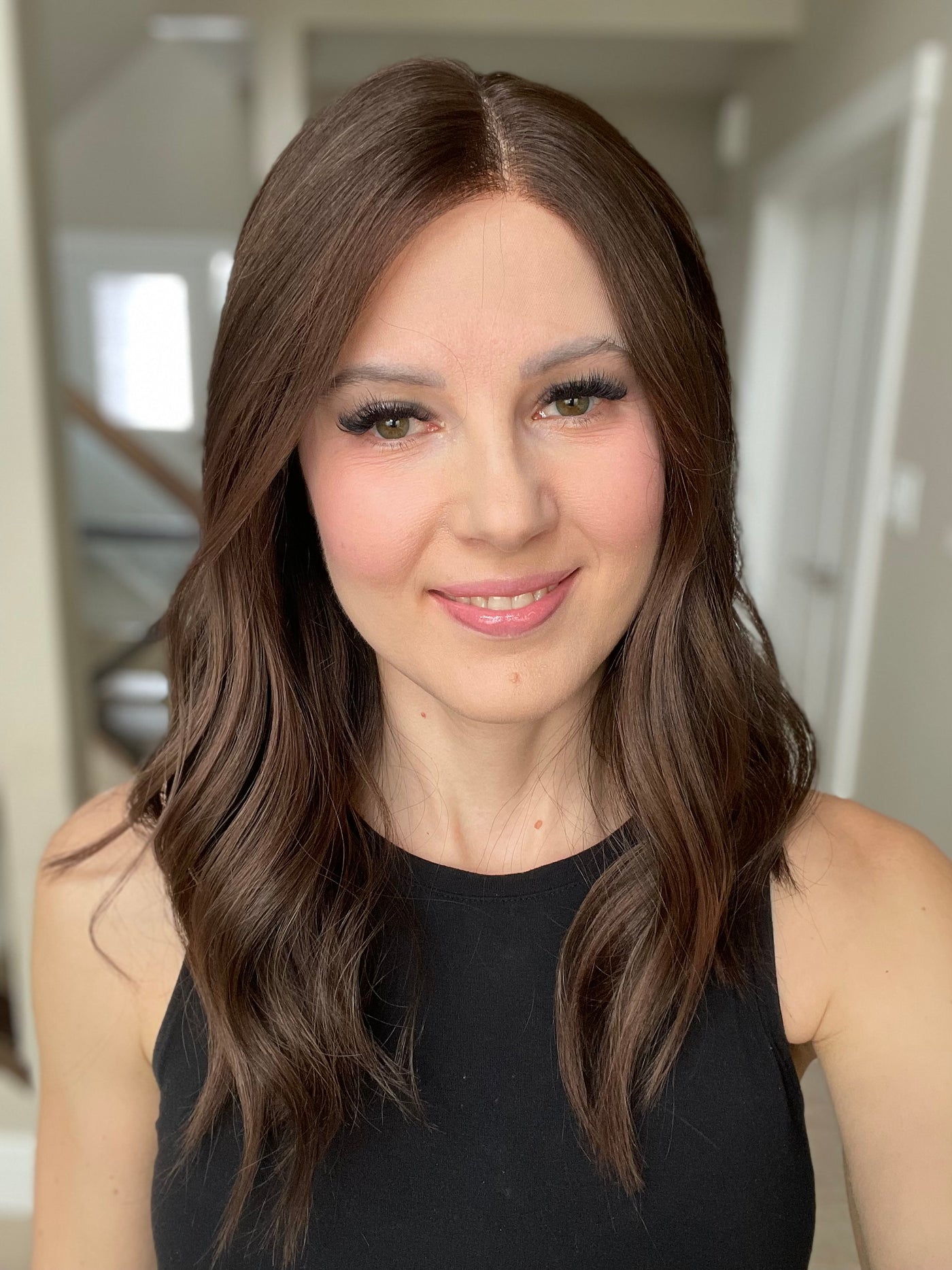 18" Melanie Comfort Cap Lace Top Wig (M)