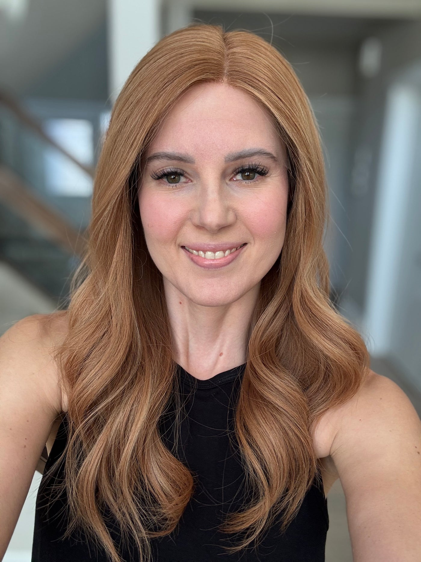 22" Veronica Comfort Cap Lace Top Wig (M)