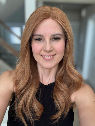 22" Veronica Comfort Cap Lace Top Wig (M)