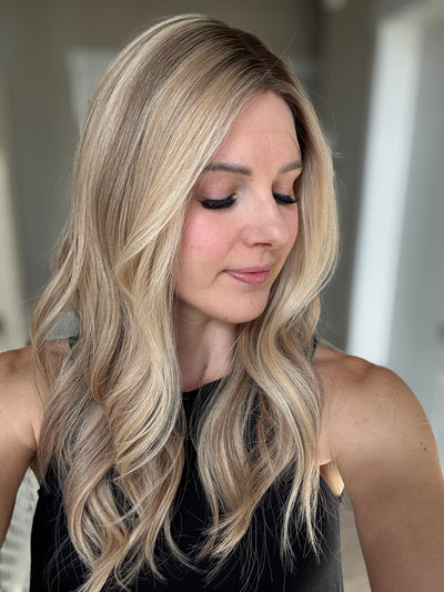 22" Olivia Comfort Cap Lace Top Wig (S)