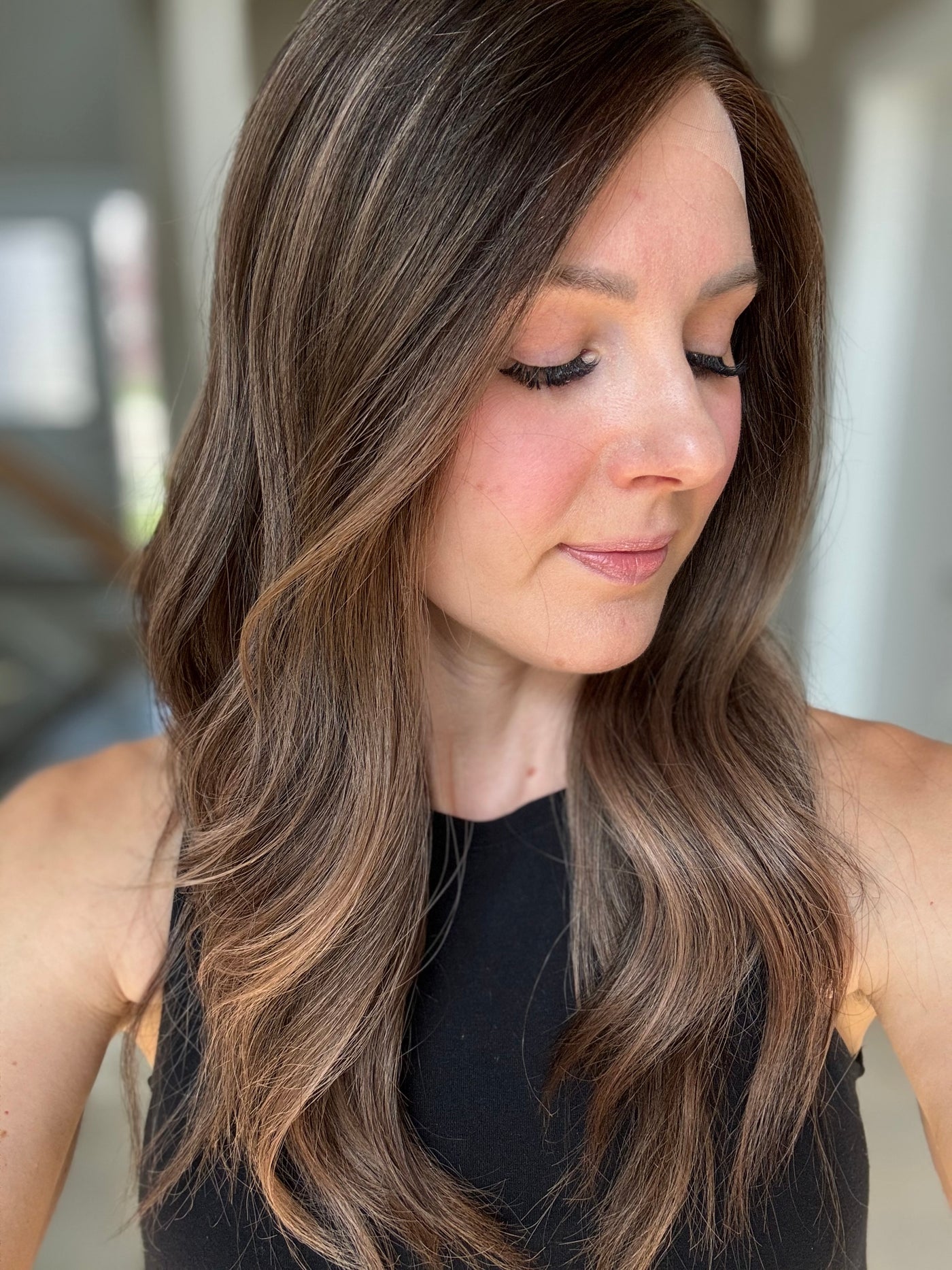 22" Jess Comfort Cap Lace Top Wig (XS)