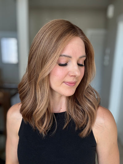 18" Elana LOB Comfort Cap Lace Top Wig (S)