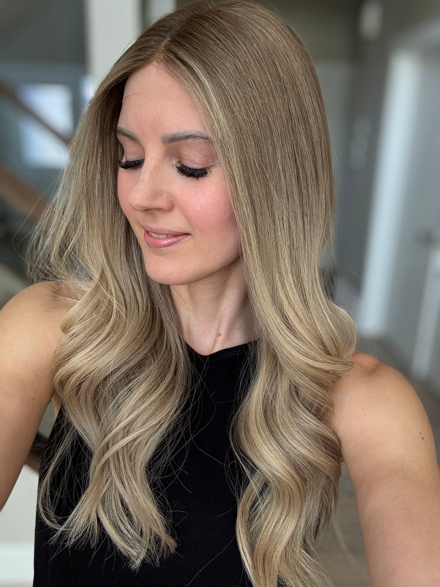 24" Brandy Comfort Cap Lace Top Wig (M)