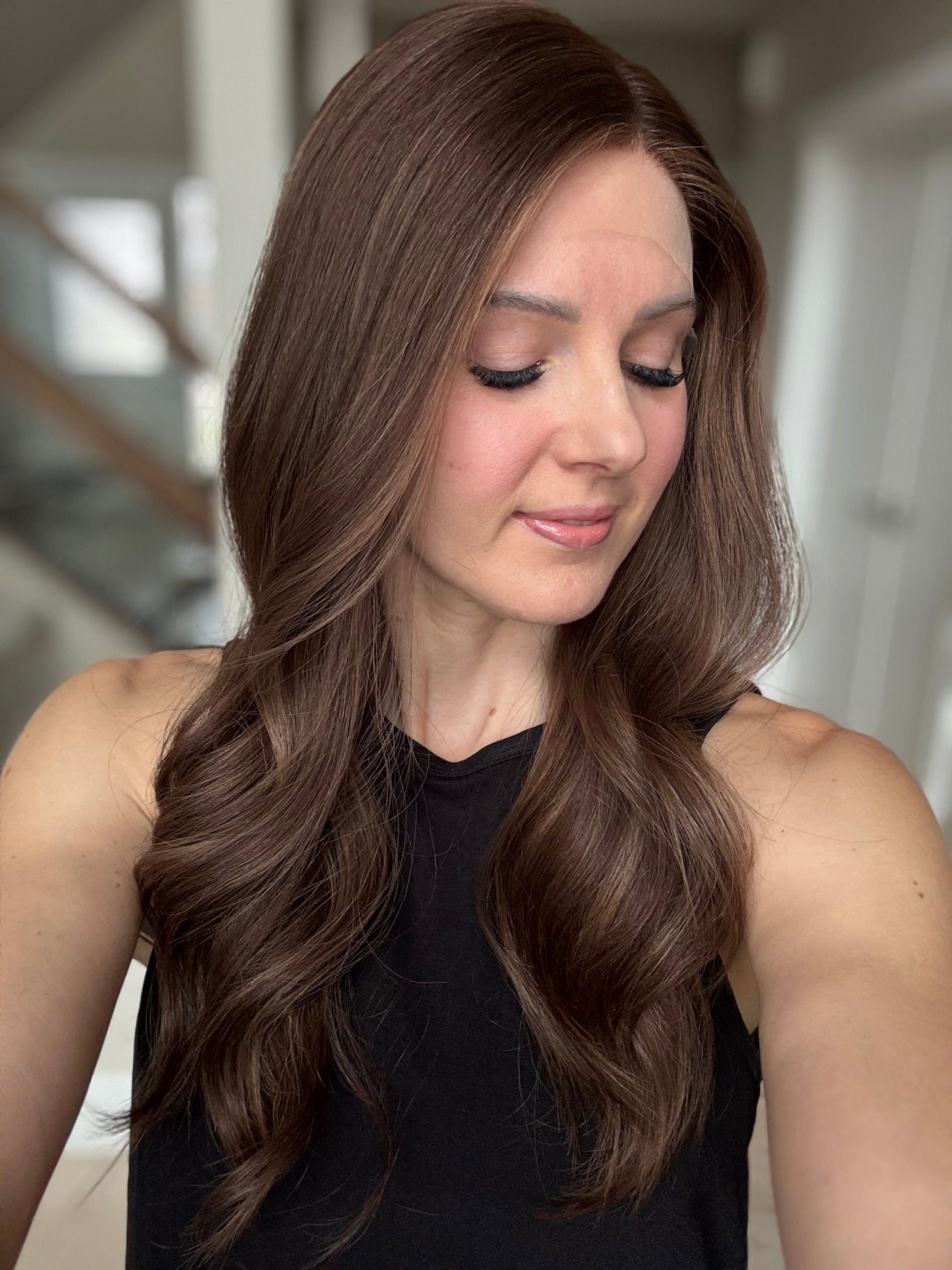 24" Angela Comfort Cap Lace Top Wig (S)