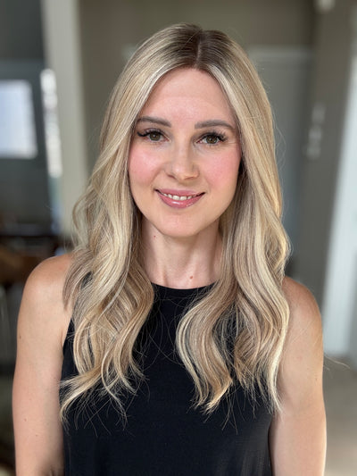 22" Olivia Comfort Cap Lace Top Wig (S)