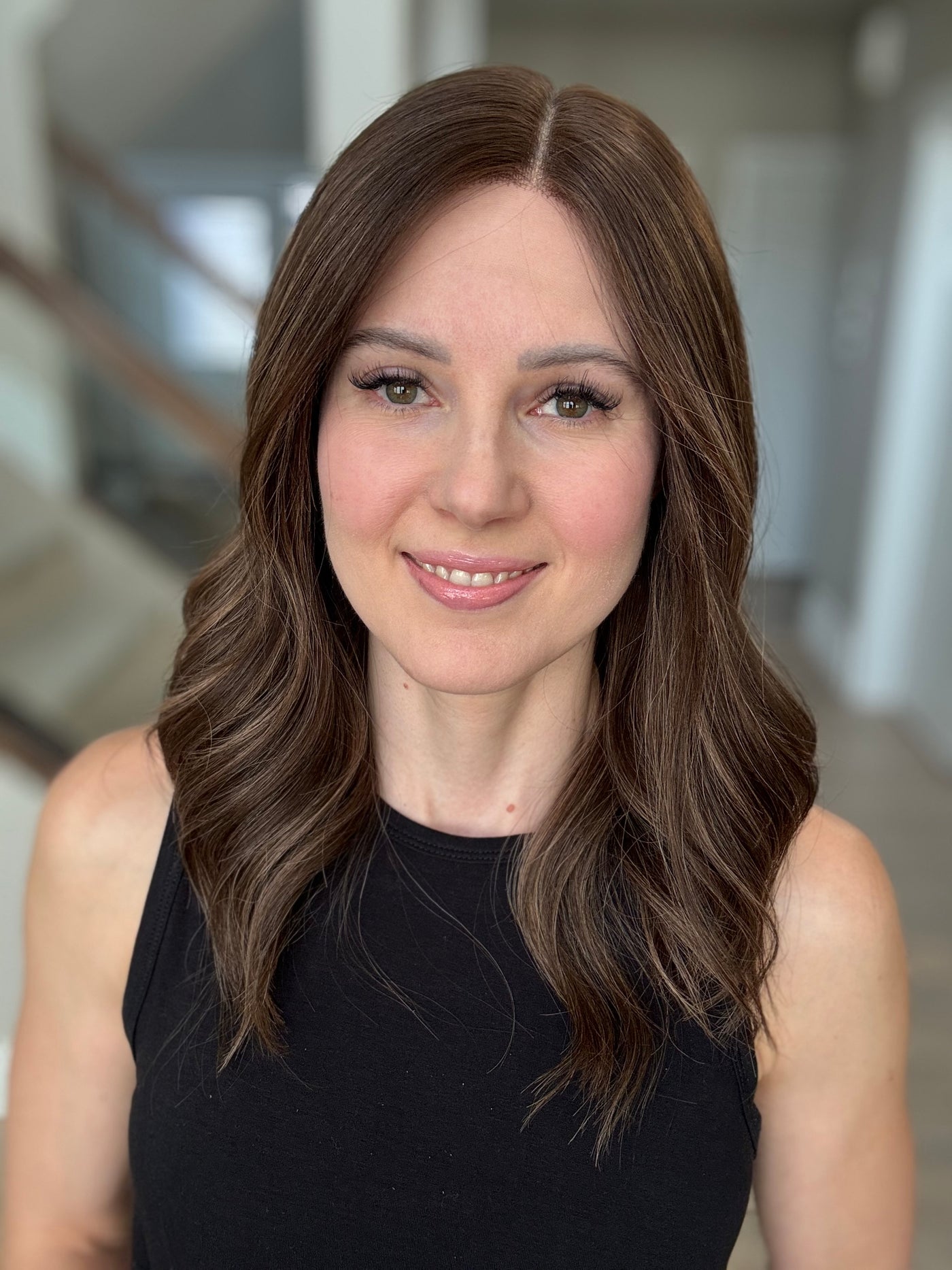 20" Mia Comfort Cap Lace Top Wig (XS) with added Bang Cut (FINAL SALE)