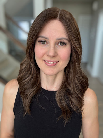 20" Mia Comfort Cap Lace Top Wig (XS) with added Bang Cut (FINAL SALE)