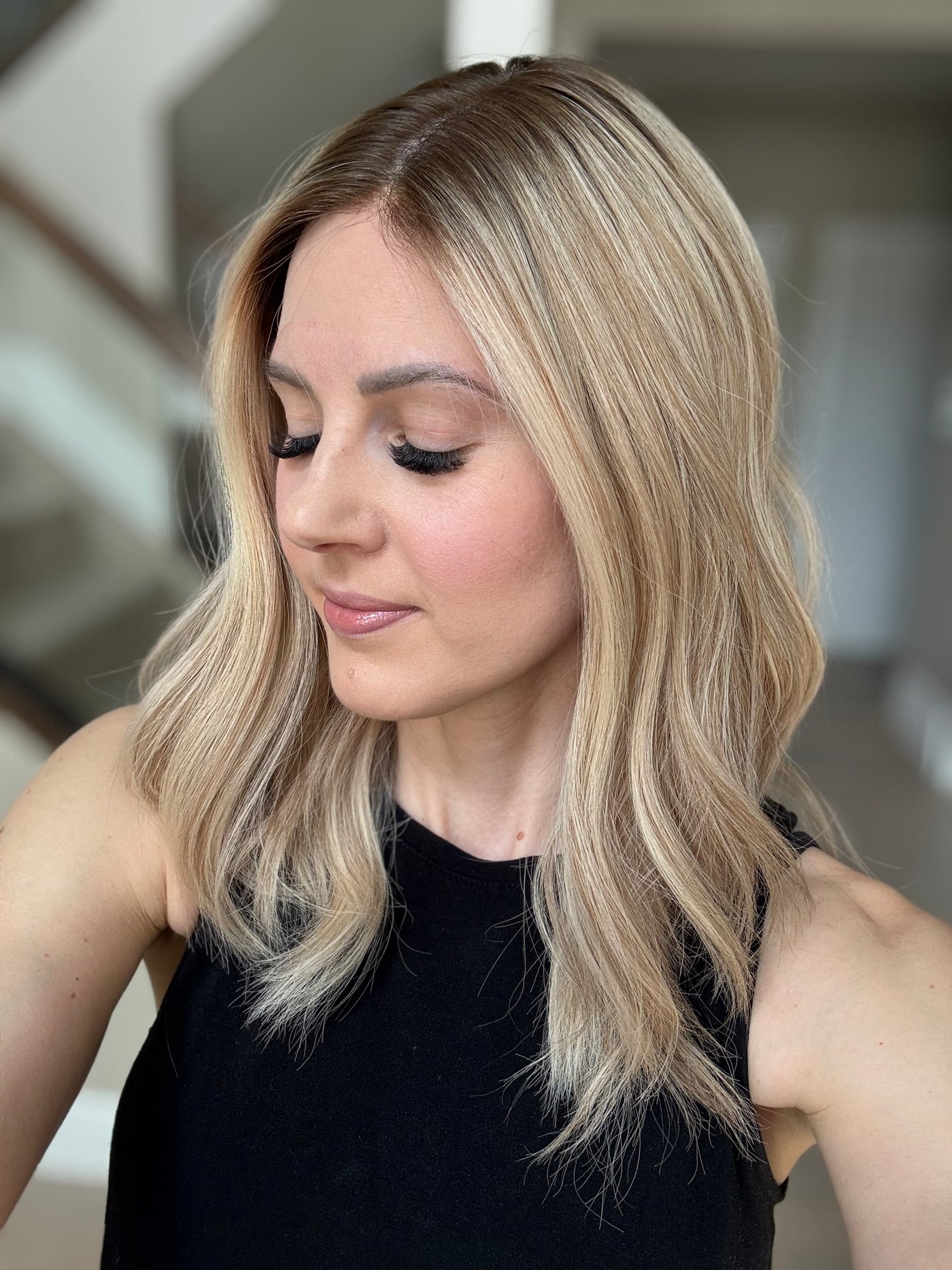 17" Katie Comfort Cap Silk Top Wig (M)