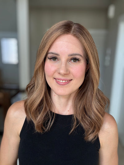 18" Elana LOB Comfort Cap Lace Top Wig (S)