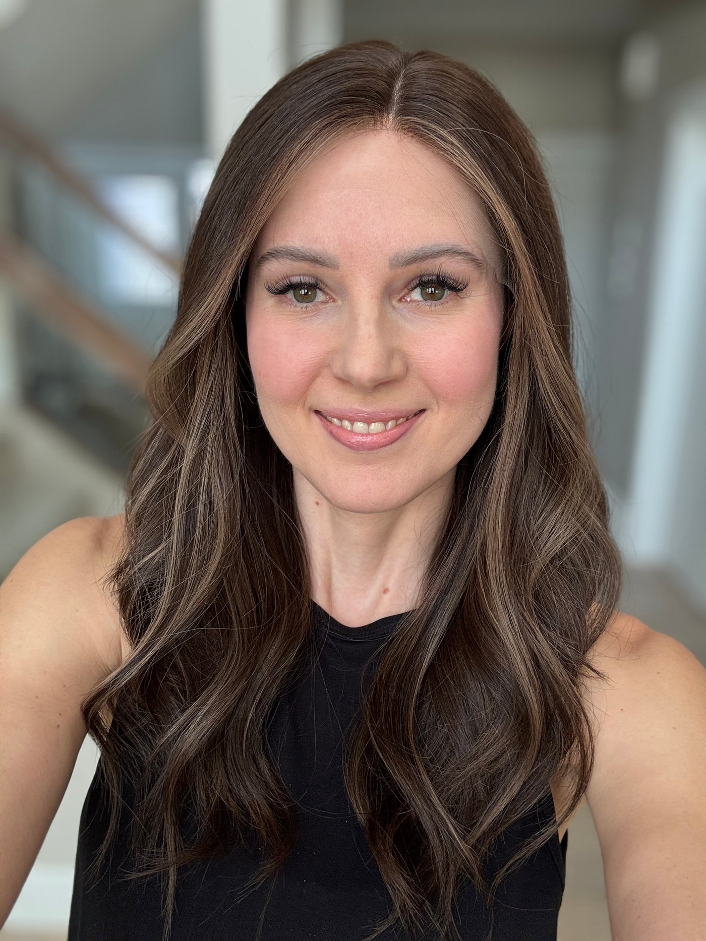 22" Ava Comfort Cap Lace Top Wig (XS)