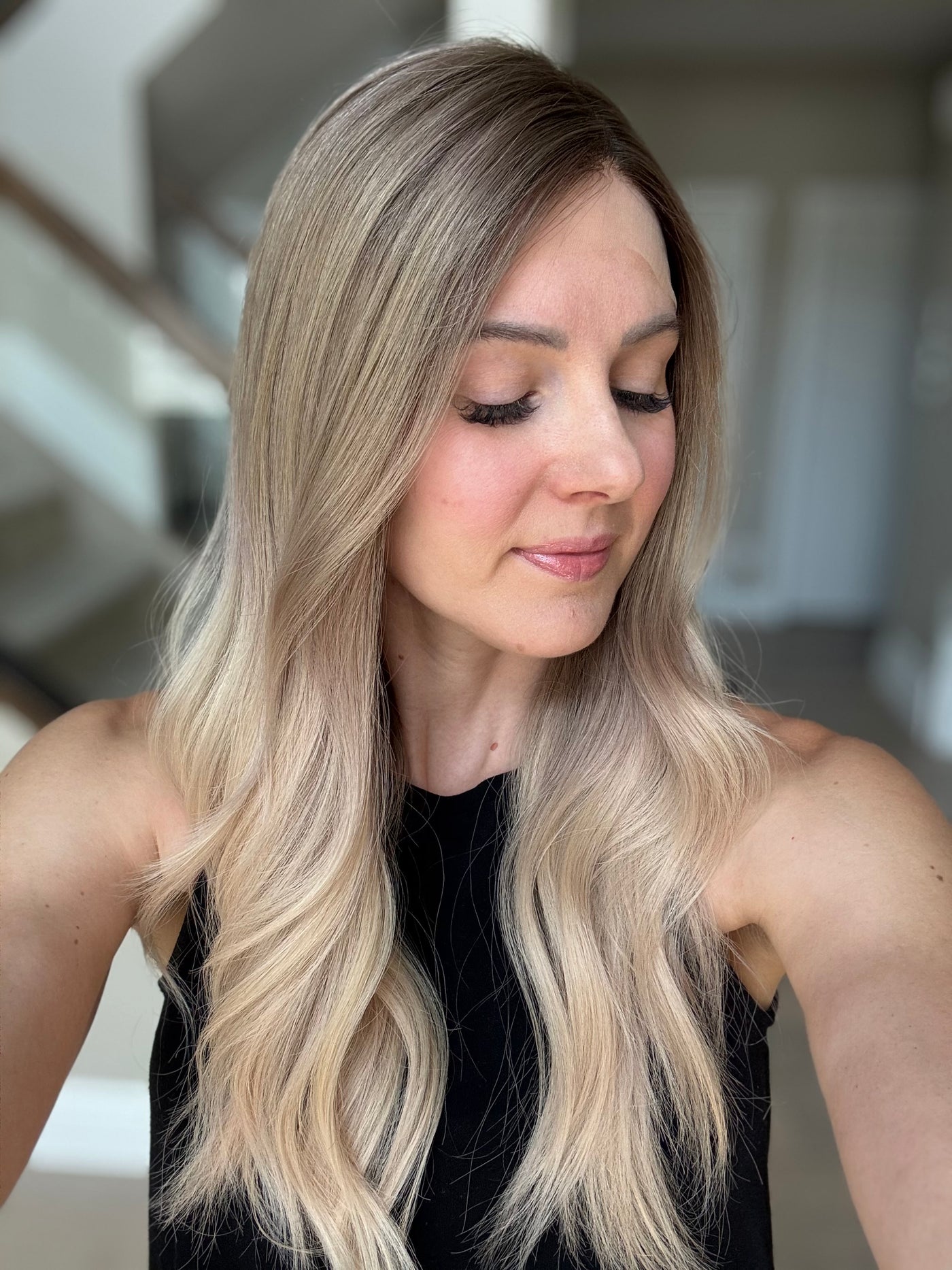 24" Angie Comfort Cap Lace Top Wig (XS)