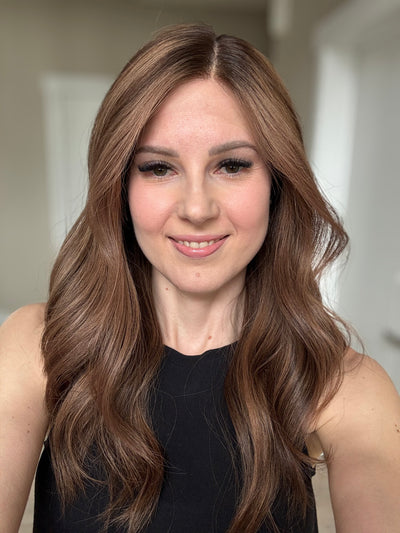 22" Amanda Comfort Cap Lace Top Wig (M)