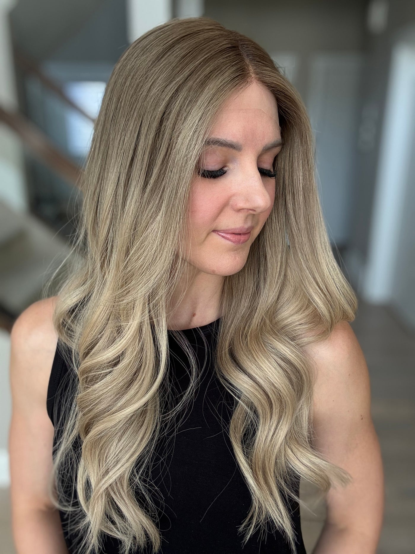 24" Brandy Comfort Cap Lace Top Wig (M)