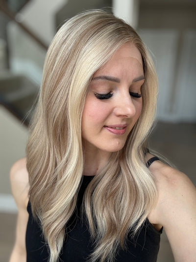 22" Claire Comfort Cap Lace Top Wig (XS)