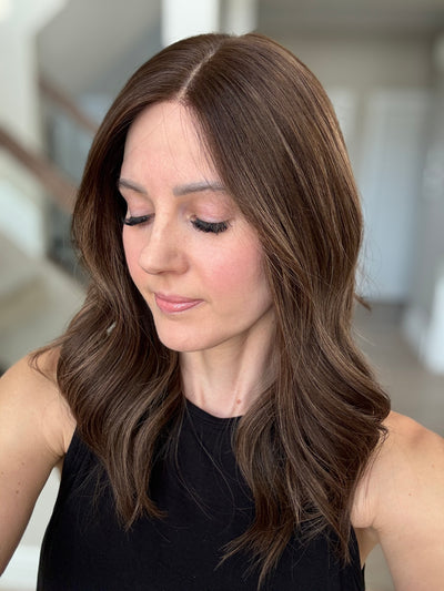 20" Mia Comfort Cap Lace Top Wig (XS) with added Bang Cut (FINAL SALE)