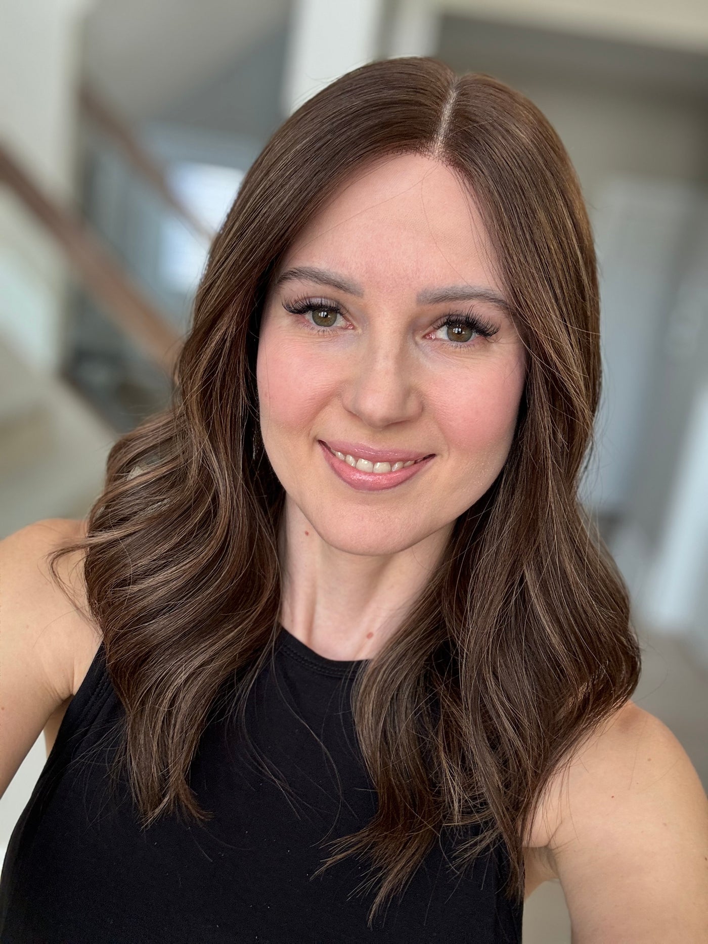 20" Mia Comfort Cap Lace Top Wig (XS) with added Bang Cut (FINAL SALE)