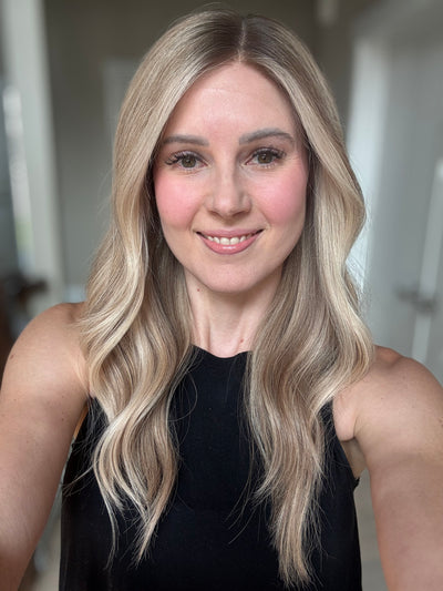22" Olivia Comfort Cap Lace Top Wig (S)