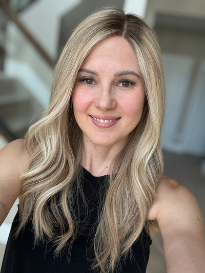 22" Olivia Comfort Cap Lace Top Wig (M)