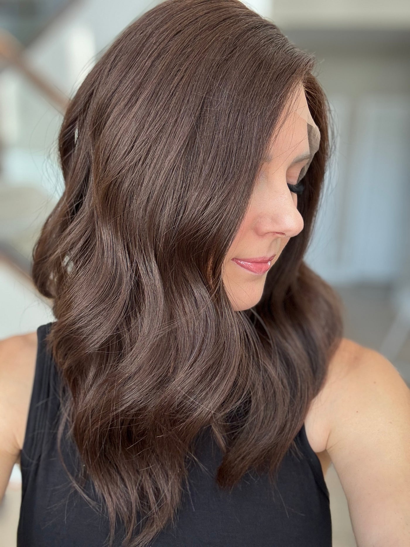 21" Callie Luxury Cap Lace Top Wig (S)(FINAL SALE)