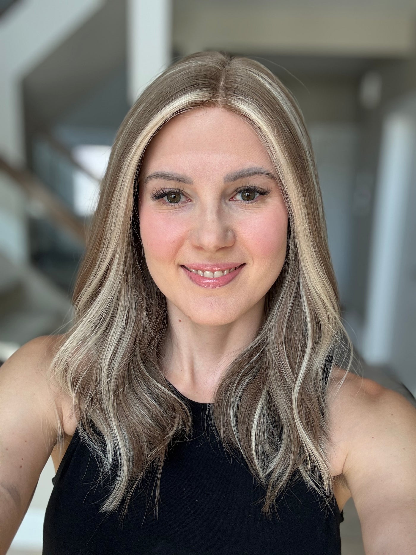 18" Nikita LOB Comfort Cap Lace Top Wig (M)