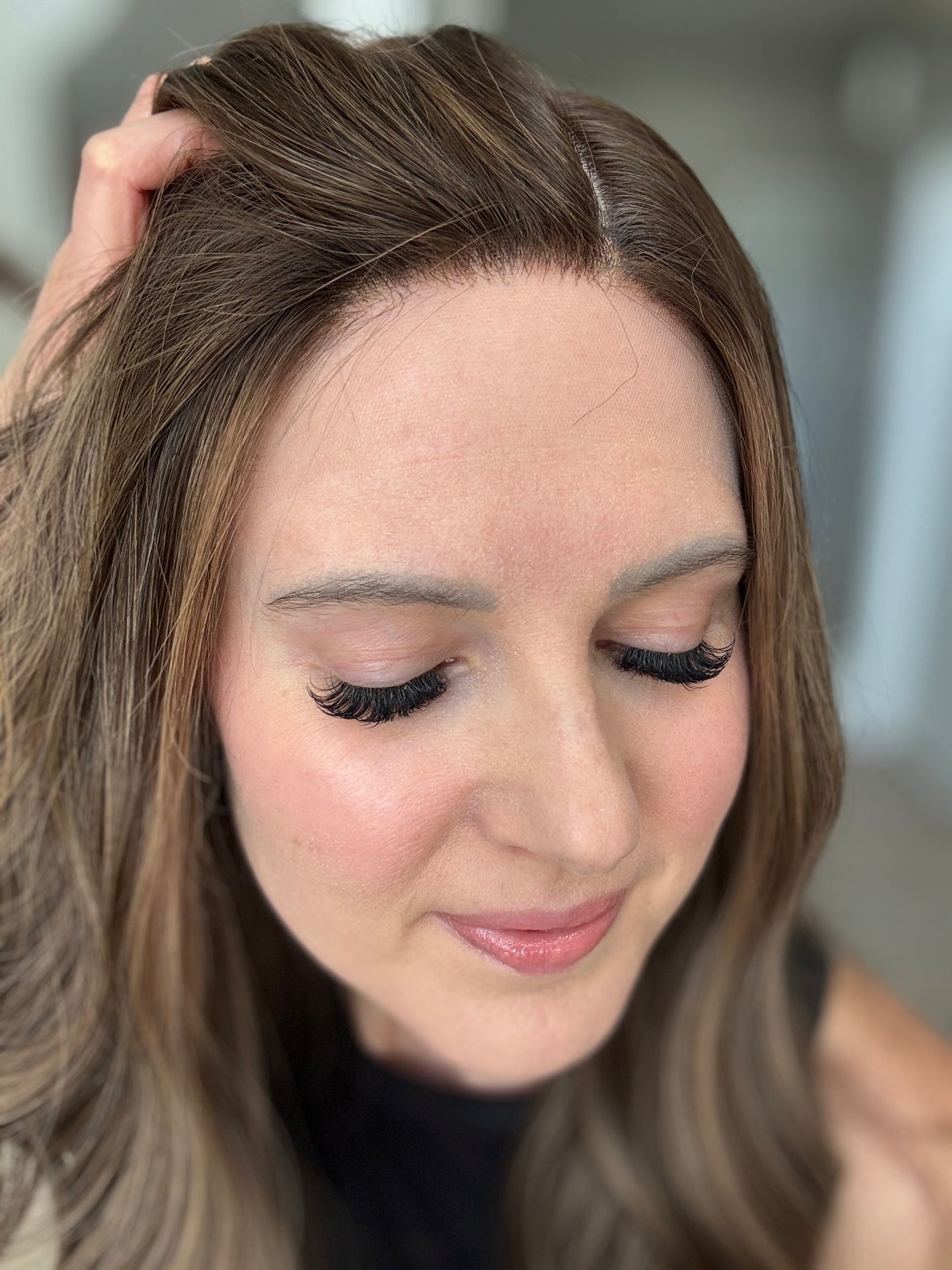 22" Jennifer Comfort Cap Silk Top Wig (S)