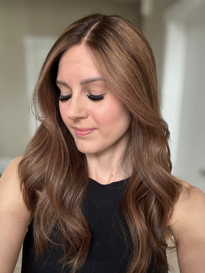 22" Amanda Comfort Cap Lace Top Wig (M)