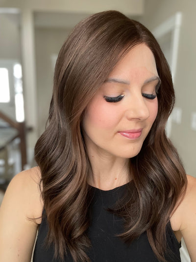 18" Melanie Comfort Cap Lace Top Wig (M)