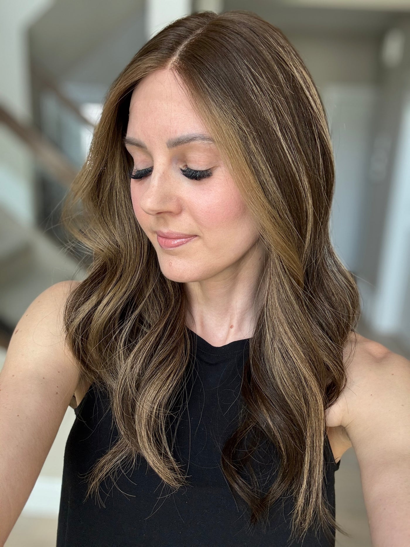 22" Gabriella Comfort Cap Lace Top Wig (S)