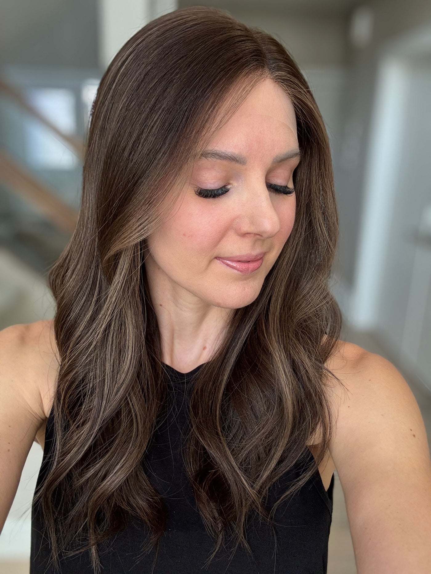 22" Ava Comfort Cap Lace Top Wig (XS)