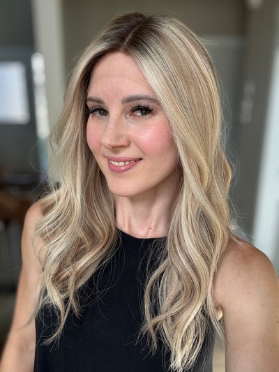 22" Olivia Comfort Cap Lace Top Wig (S)