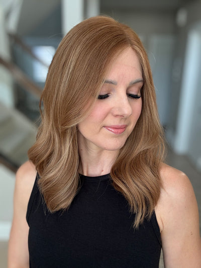 18" Monika LOB Comfort Cap Lace Top Wig (S) (FINAL SALE)