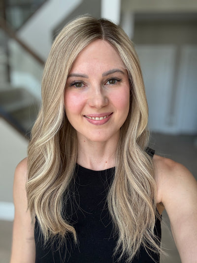 22" Olivia Comfort Cap Lace Top Wig (M)