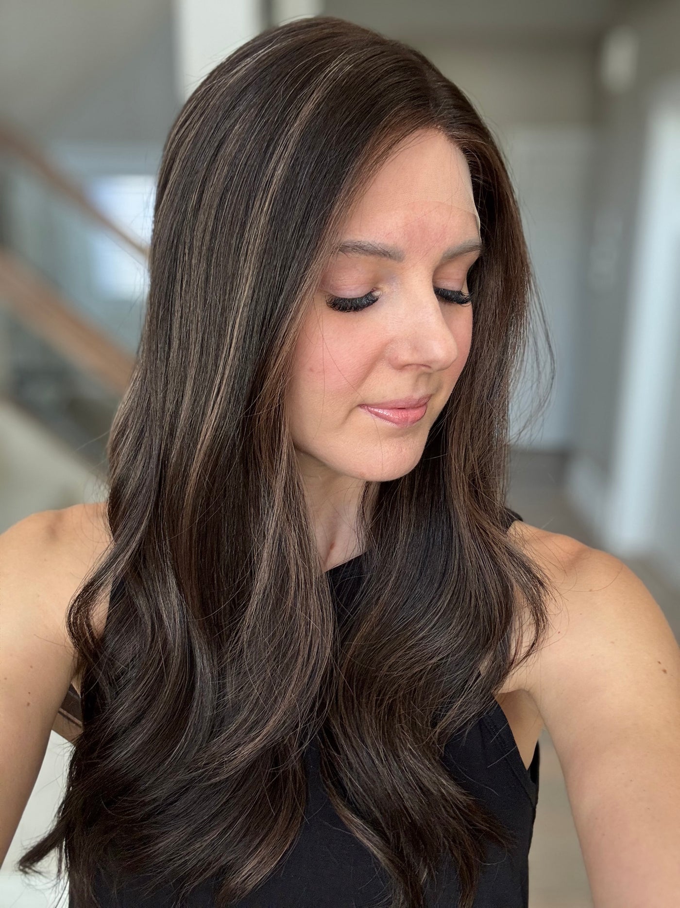 24" Alex Comfort Cap Lace Top Wig (M)