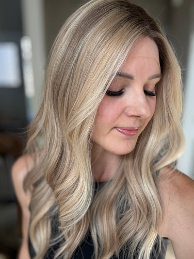 22" Olivia Comfort Cap Lace Top Wig (S)
