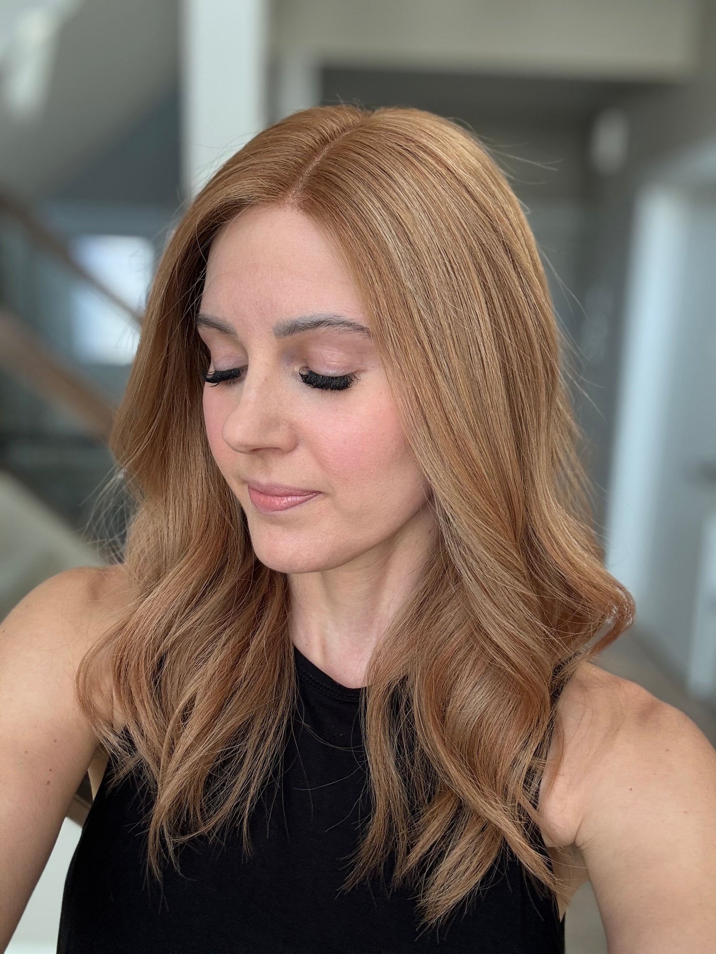 20" Ashlyn Comfort Cap Lace Top Wig (S)