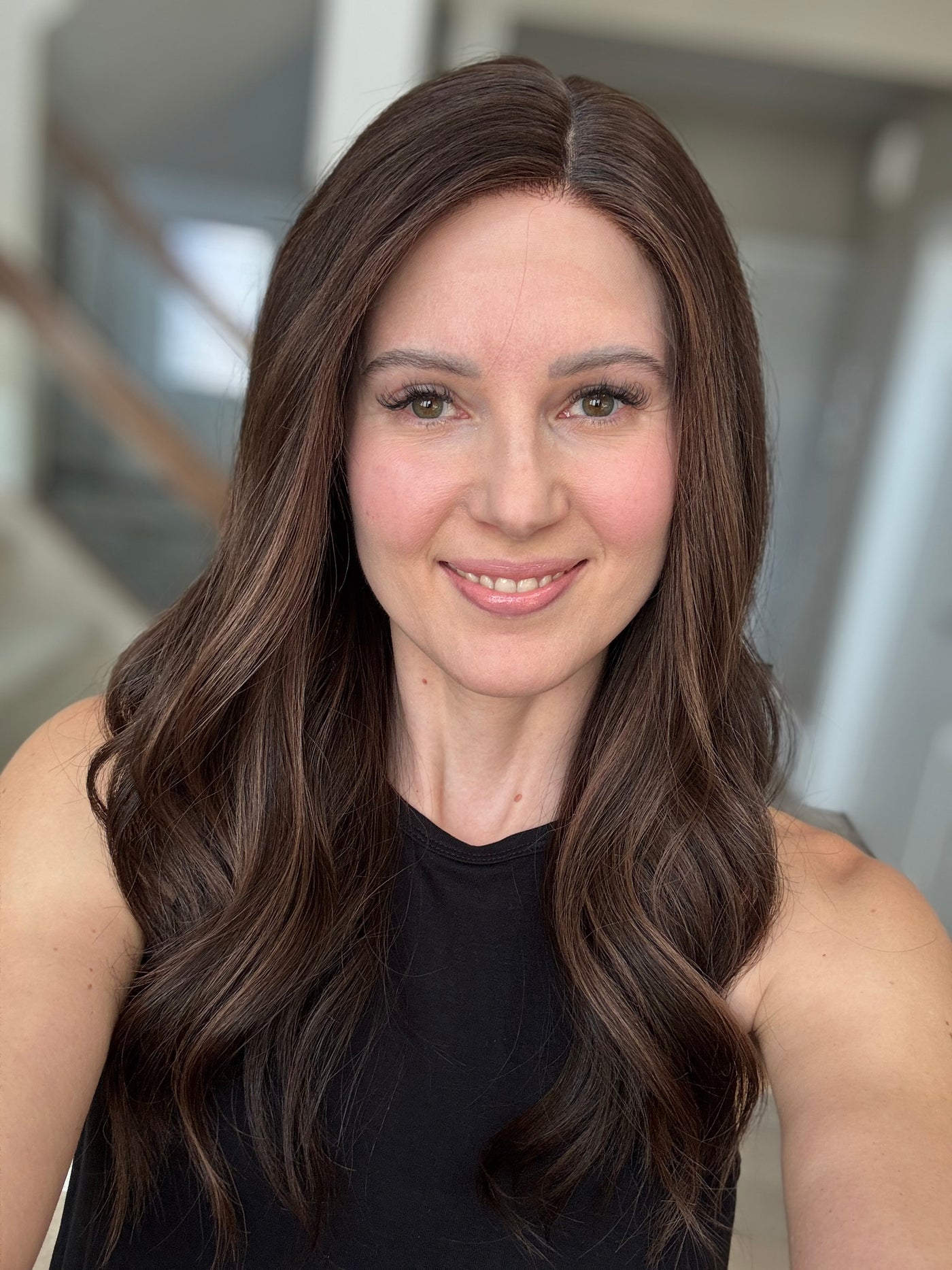 22" Mandy Comfort Cap Lace Top Wig (S)