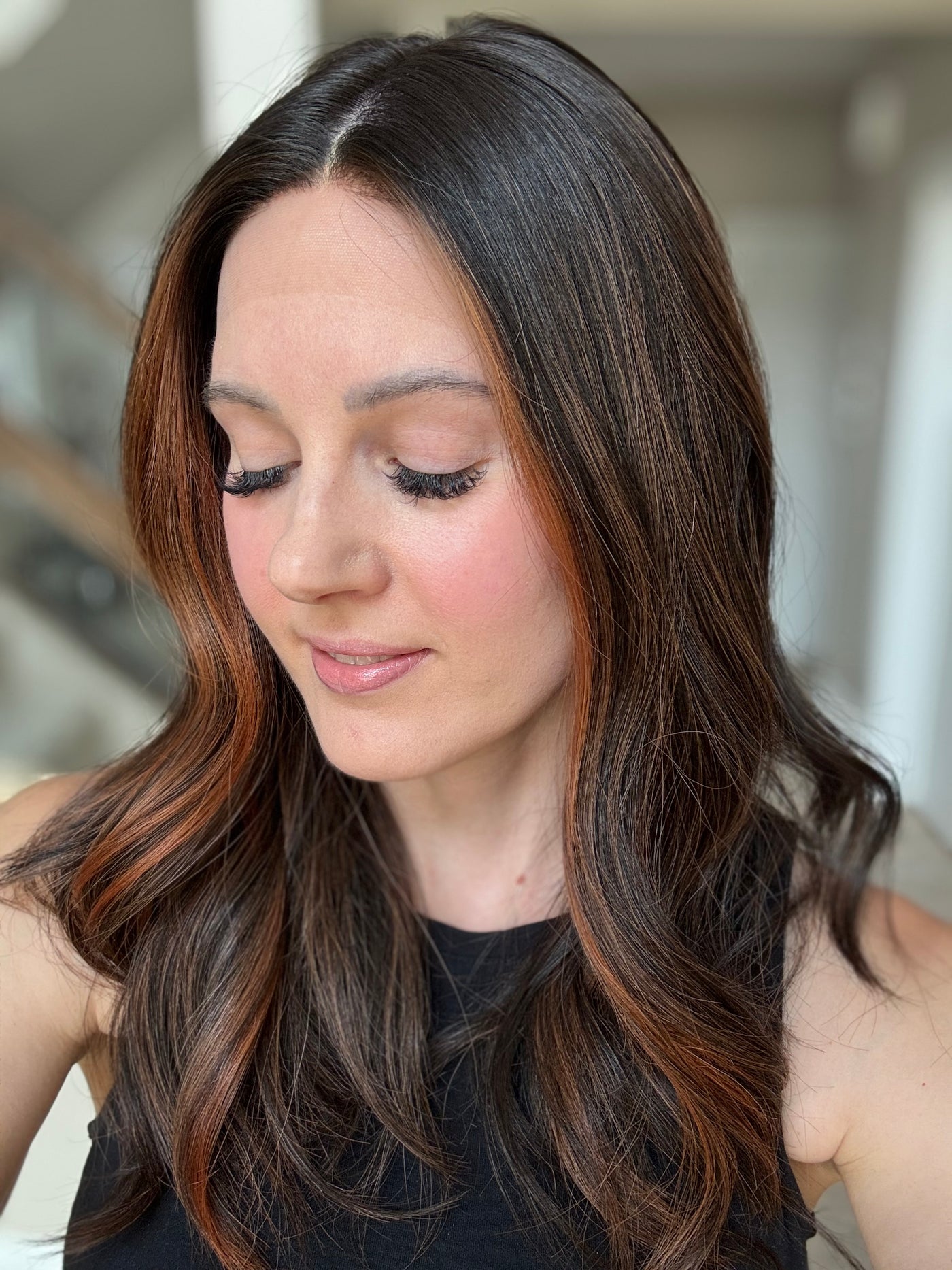 21" Cassandra Comfort Cap Silk Top Wig (S)