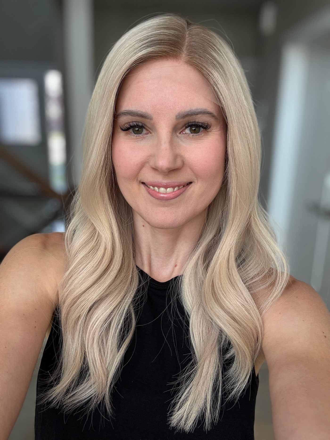 22" Haley Comfort Cap Lace Top Wig (M)