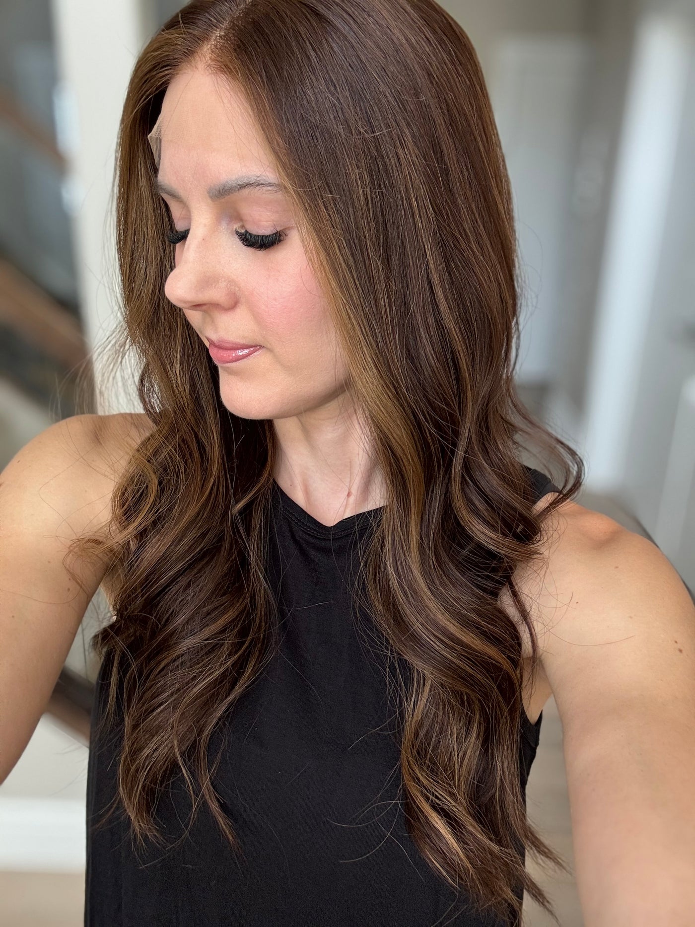 25" Camille Lace Top Wig (M)(FINAL SALE - PLEASE READ DESCRIPTION)