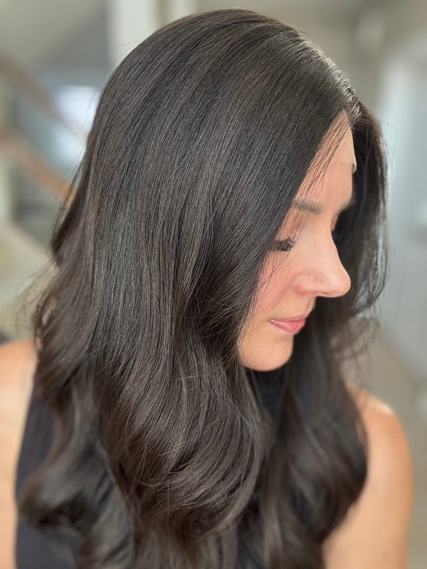 22" Zara Comfort Cap Lace Top Wig (XS)