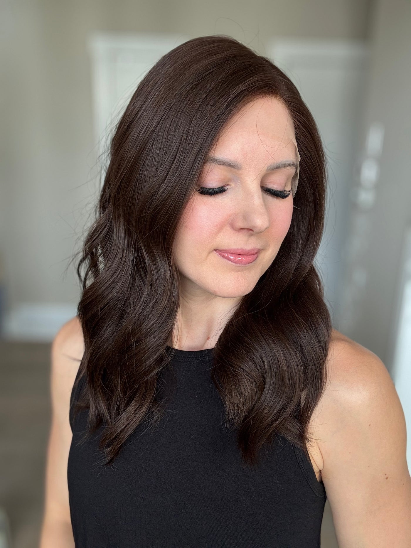 21" Callie Luxury Cap Lace Top Wig (S)(FINAL SALE)