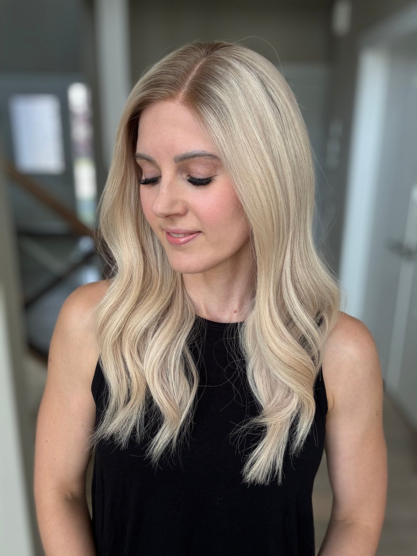 22" Haley Comfort Cap Lace Top Wig (M)