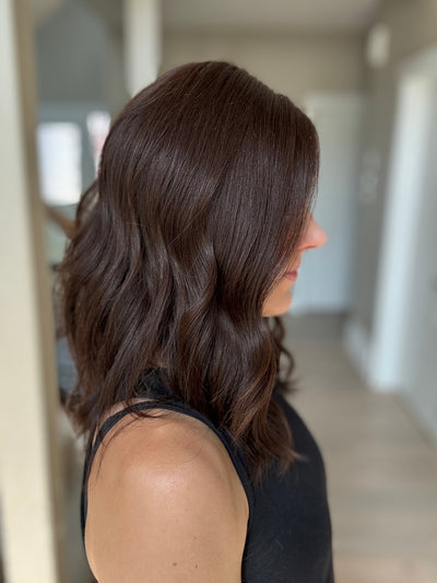 18" Callie Luxury Cap Lace Top Wig (M)(FINAL SALE)