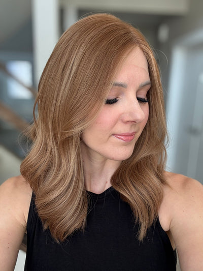 18" Monika LOB Comfort Cap Lace Top Wig (S) (FINAL SALE)