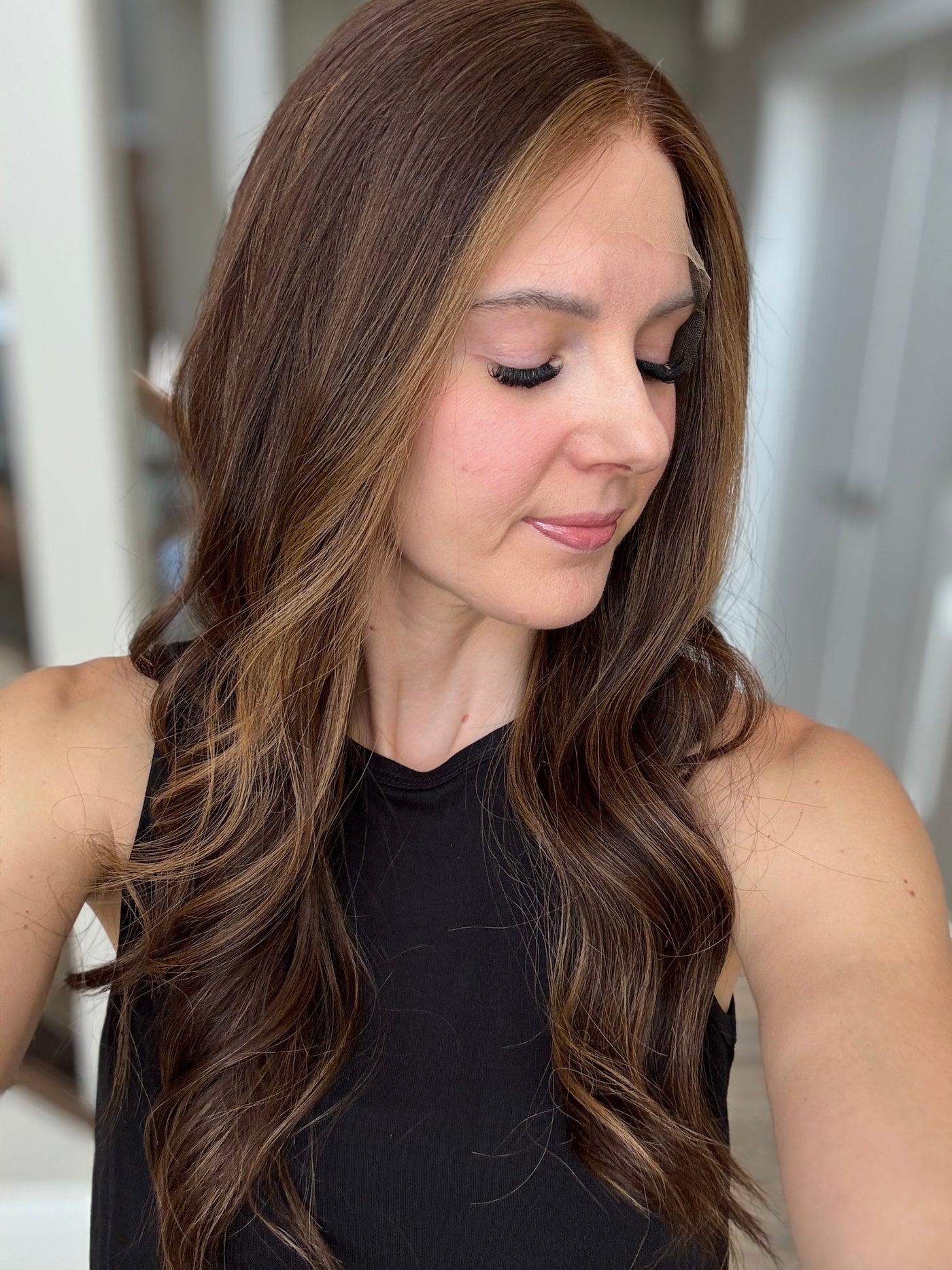 25" Camille Lace Top Wig (M)(FINAL SALE - PLEASE READ DESCRIPTION)