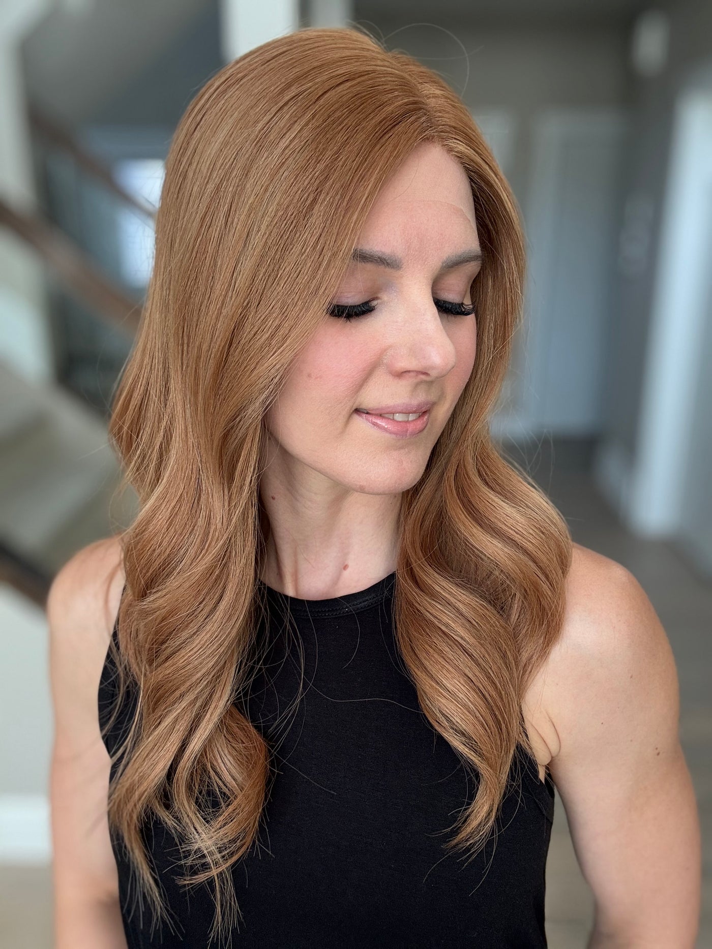 22" Veronica Comfort Cap Lace Top Wig (M)