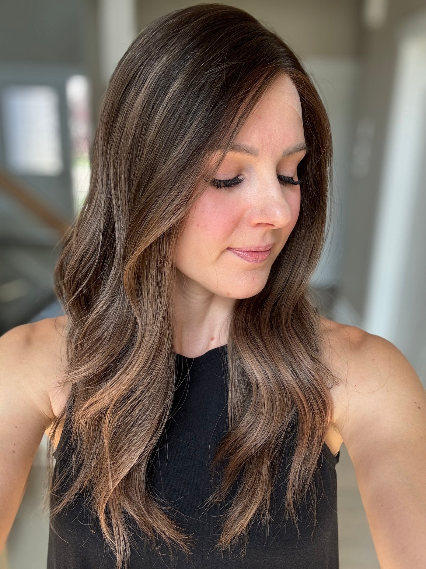 22" Jess Comfort Cap Lace Top Wig (XS)