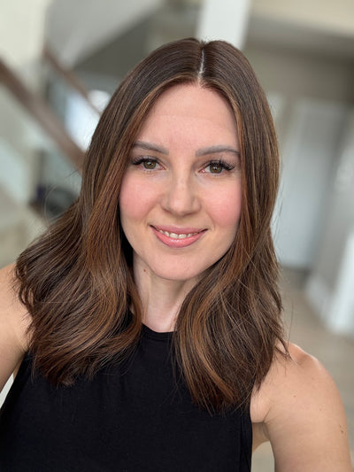 18" Tatiana LOB Comfort Cap Silk Top Wig (M)