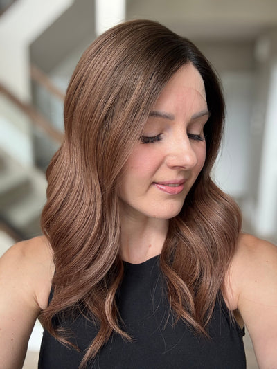 20" Maya LOB Comfort Cap Lace Top Wig (XS)