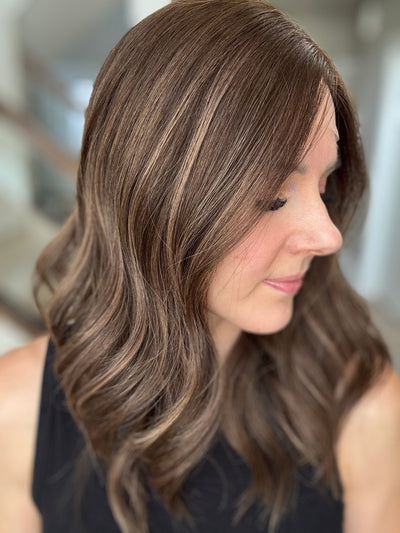 20" Mia Comfort Cap Lace Top Wig (XS) with added Bang Cut (FINAL SALE)